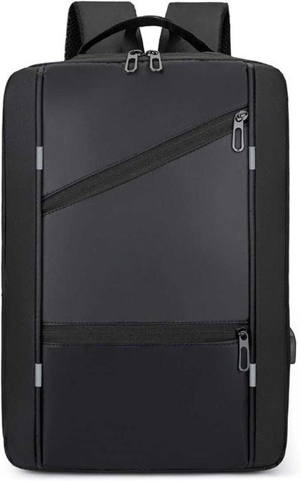 Водонепроницаемый рюкзак для ноутбука (цвет: черный и синий) (оптом)