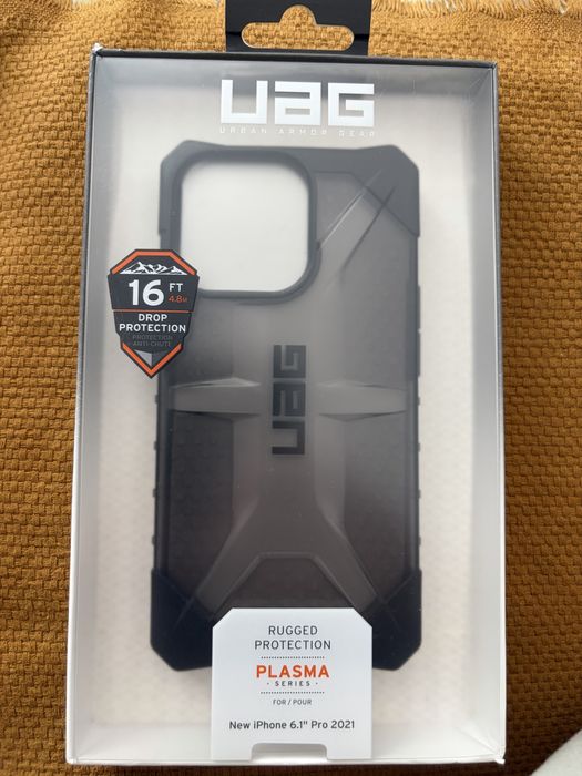 Carcasa UAG Plasma compatibila cu iPhone 13 Pro Ash