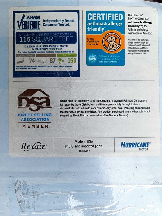 Прахосмукачка Rainbow SRX