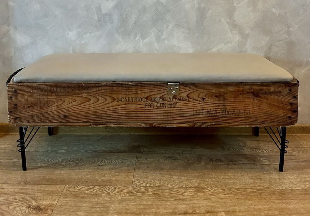 Пейка милитари сандък арт деко стил