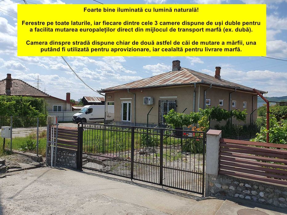 RATE Spațiu comercial si 2.101 mp la 4 benzi, Str. Râureni, nr. 186