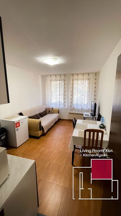 Дава се под наем Двустаен апартамент в к.к. Пампорово - 58 кв.м за 71.4 € - Снимка #4