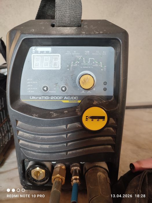Аргон сварка апарат кедр tig-200p AC DC.