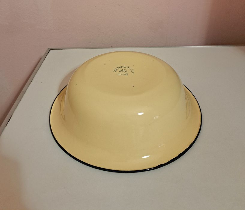 Стара Българска Емайлирана тава и Купа