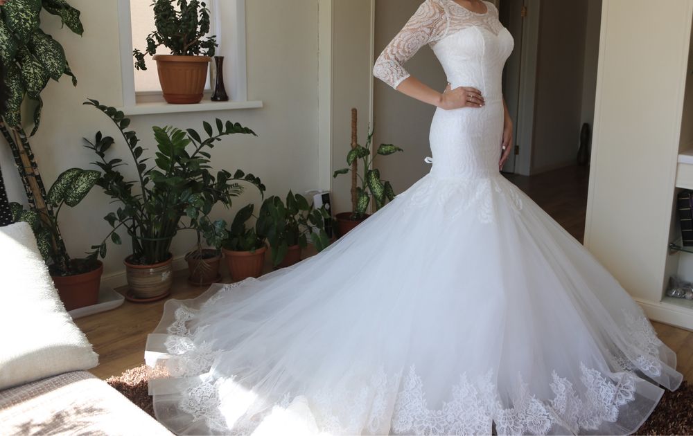 Продам Свадебное платье-рыбка