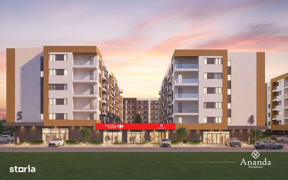 Apartament 1 dormitor | Ananda Residence I Bloc nou