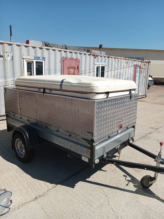 Продам прицеп с палаткой