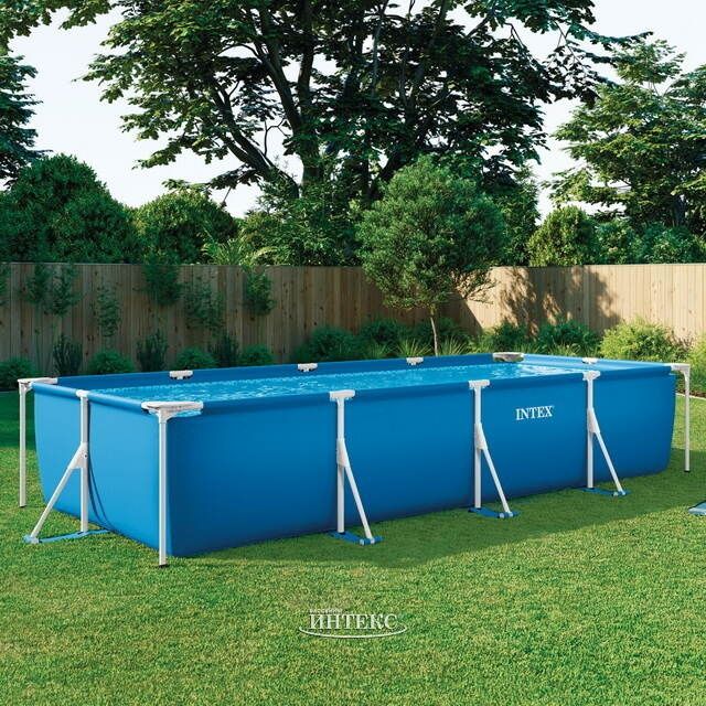 Basseyn Intex Karkasniy 450x220x84 metr+FILTR+DASTAVKA