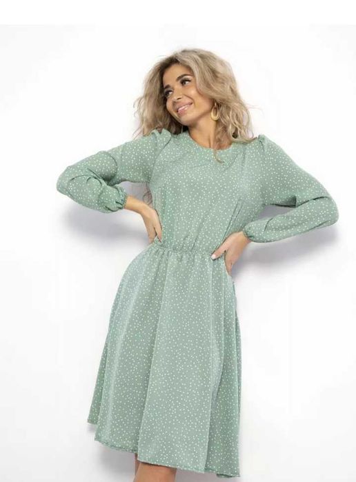 Платье шифон 54 (Б/у)