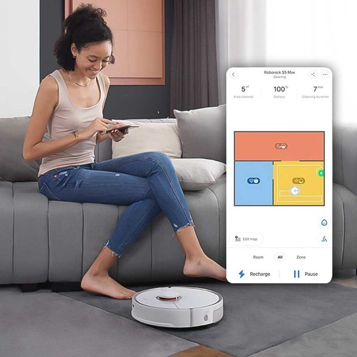 Робот пылесос Dreame D9 plus