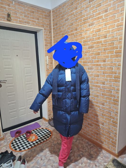 Пуховик оверсайз