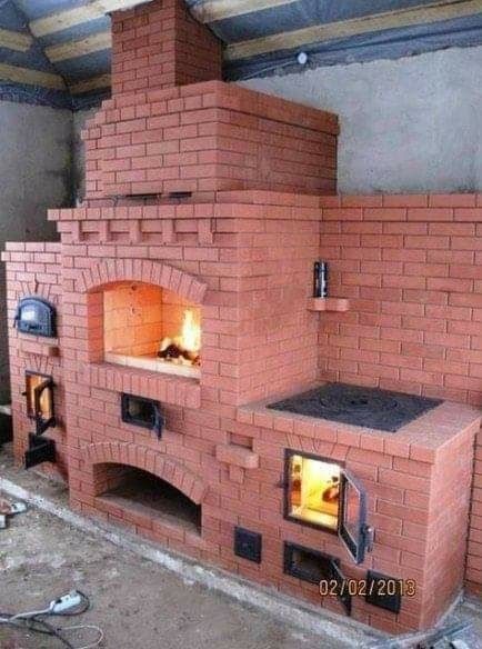 ЛЕТНИЕ КУХНИ. Барбекю. Мангал. Помпейская печь