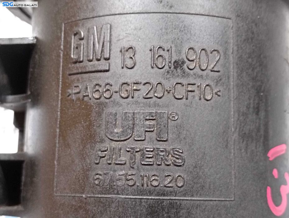 Carcasa Filtru Combustibil Opel Meriva A 1.3 CDTI 2003 - 2010 Cod 13161902 [M7477]
