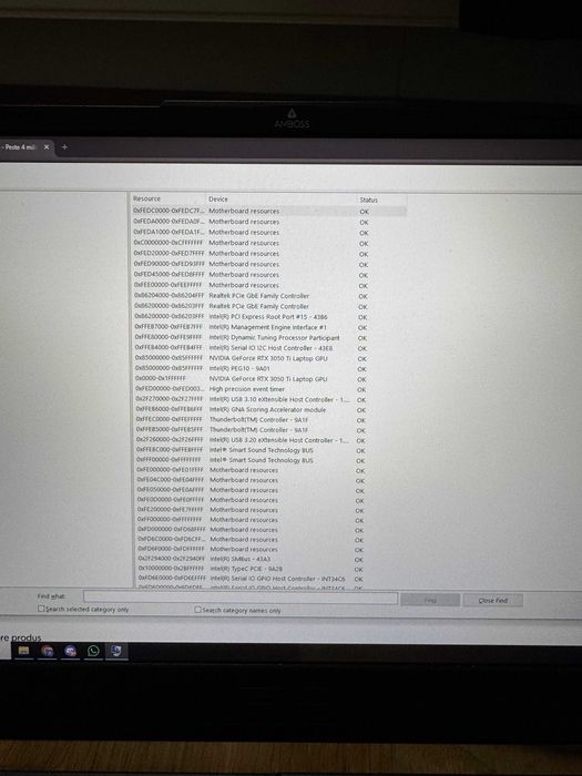 Laptop ASUS TUF Gaming F15 FX506HE i7-11800H SSD 500GB RAM 16GB RTX 3050ti 144Hz