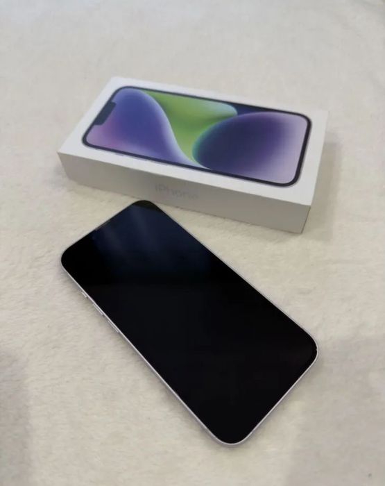 Айфон 14 85% сиреневый