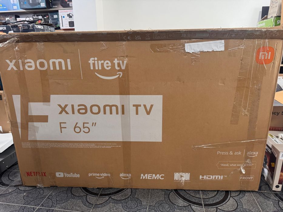 Smart TV 4K Xiaomi F65 Model 2026, 165cm, Fire TV, Alexa