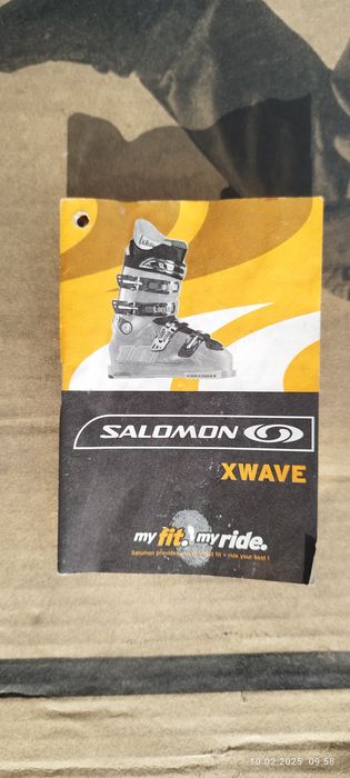 Продават се  запазени  ски  обувкu SALOMON  X WAVE