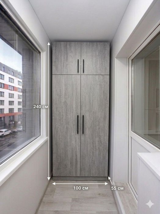 За 2-3 дня лдсп, новый шкаф