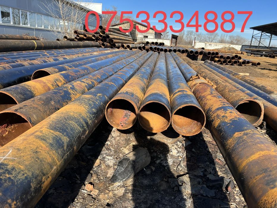 Teava metalica recuperata 219X7, 273X7, 324X8, 406X7, 508X7, 610X8,