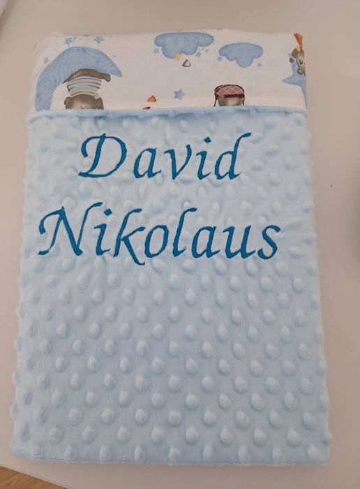 Paturica bebe personalizata