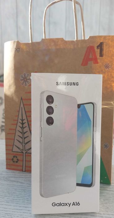 телефон SAMSUNG Galaxy A16   с  Подарък безжични слушалки