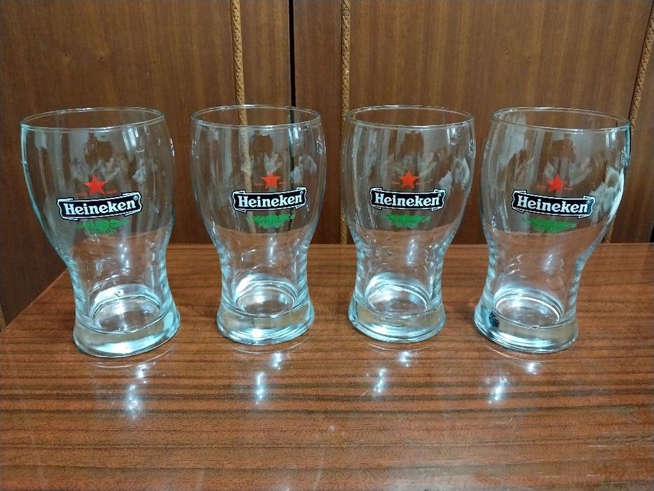 Пивные бокалы Heineken 6шт, (0.5L)