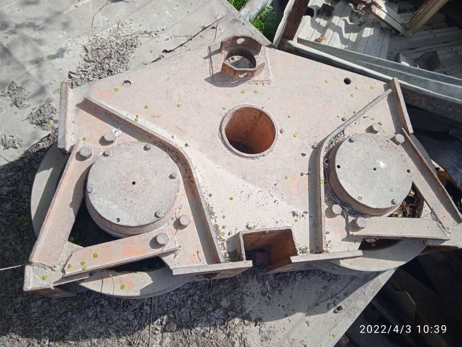 Башенный кран темир йўл балонлари, ғилдираги