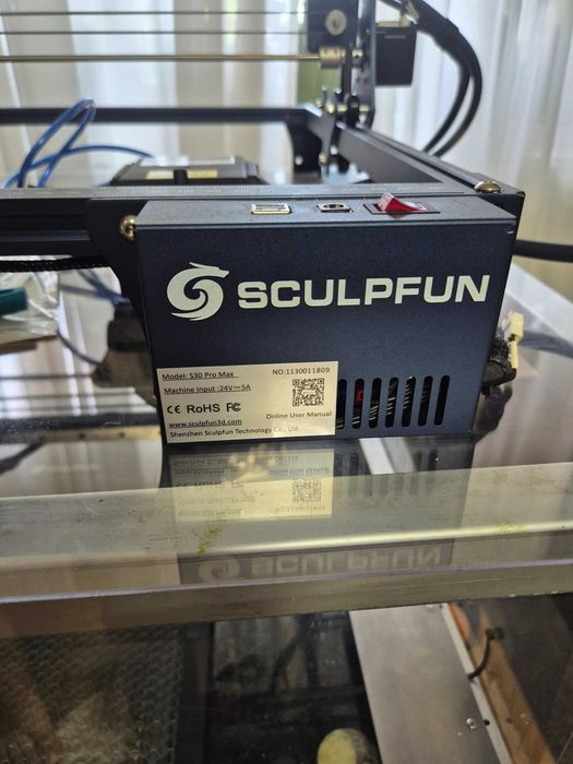 Laser de gravat SculpFun S30 Pro Max 20W