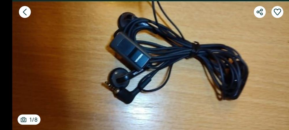 Căști cu fir originale Nokia , Samsung , Asus , Sony Ericsson