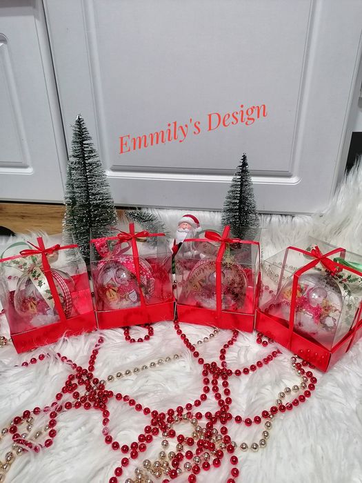 Коледни топки със снимка