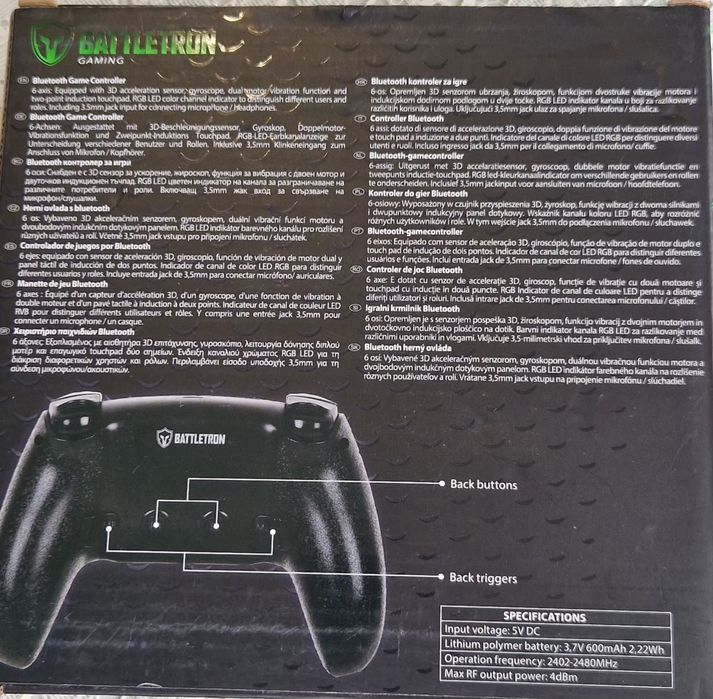 Блутут джоистик за плеистеишън 4 PC