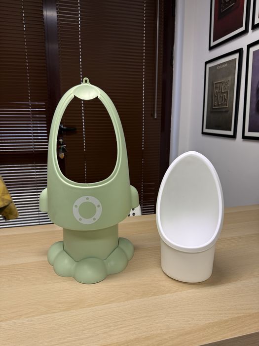 Детски писоар Chipolino Rocket резеда/зелено