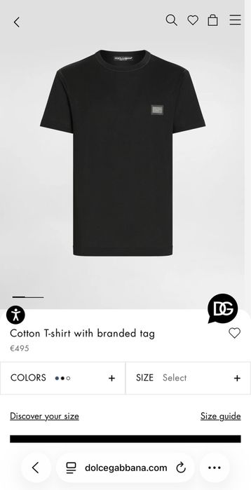 Tricou Dolce & Gabbana Made in Italy