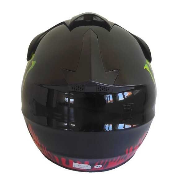 Каска за мотор Kрос/Вело/АТВ два цвята