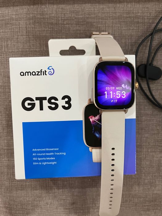 Смарт часовник Amazfit GTS 3