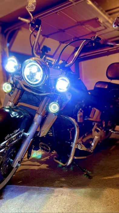 Proiecatoare moto led Harley, Honda, Yamaha, Kawasaki