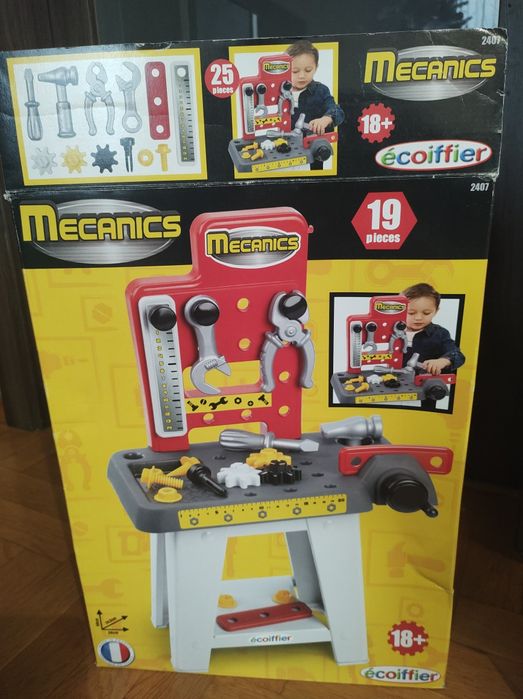 Игрален комплект Ecoiffier - Работилница Mecanics