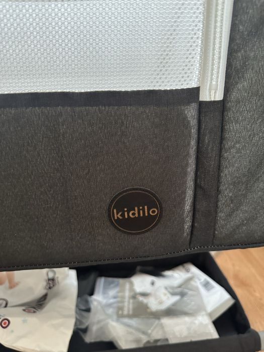 Kidilo манеж-кровать, полозья для качания