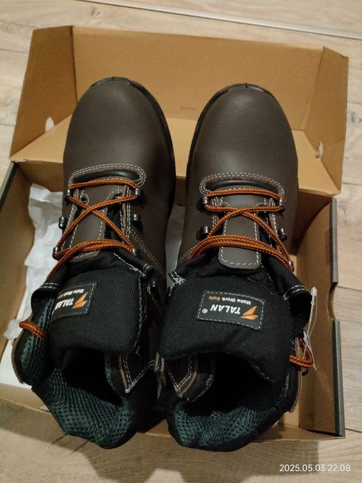 Ботинки защитные кожа