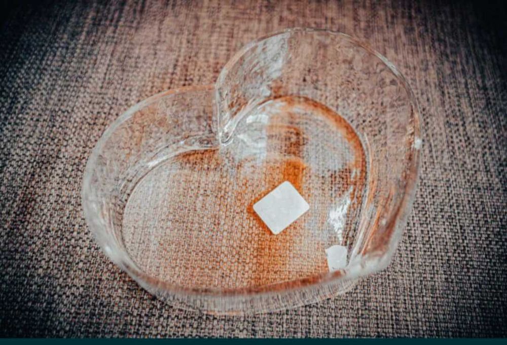 Vaza / Bol de sticla inima