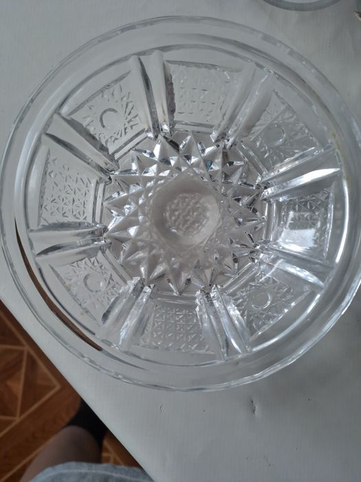 Конфетница,хрусталь,сервантное хранение е