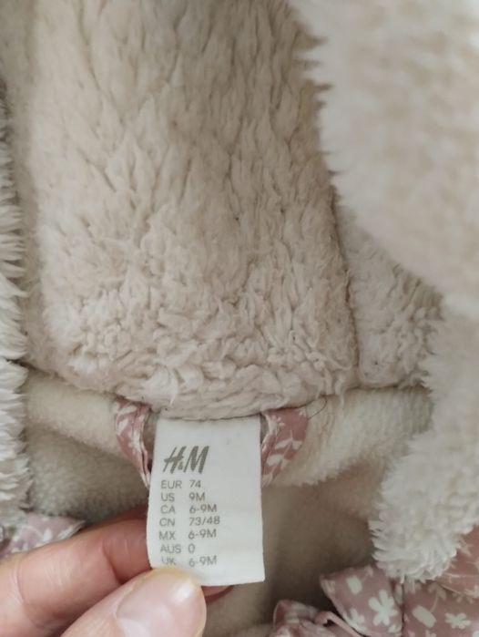 Vând salopeta de iarnă de fetițe 74