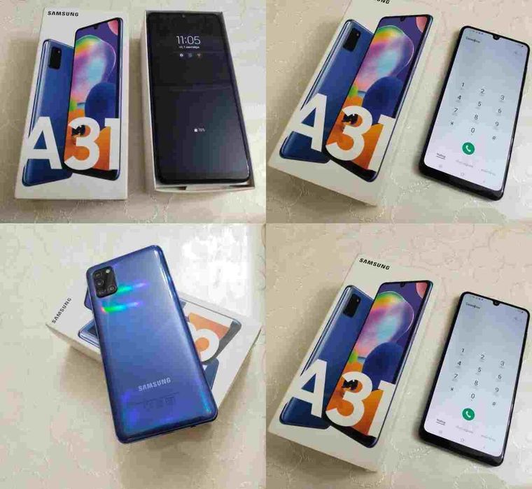 Samsung A31 kafolati bilan.