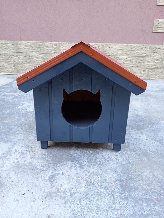 Cușcă căsuța pisică