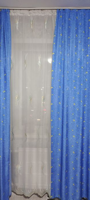 Шторы, тюль, комплект