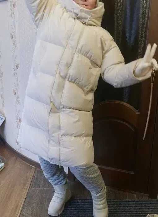 Пуховик с капюшоном