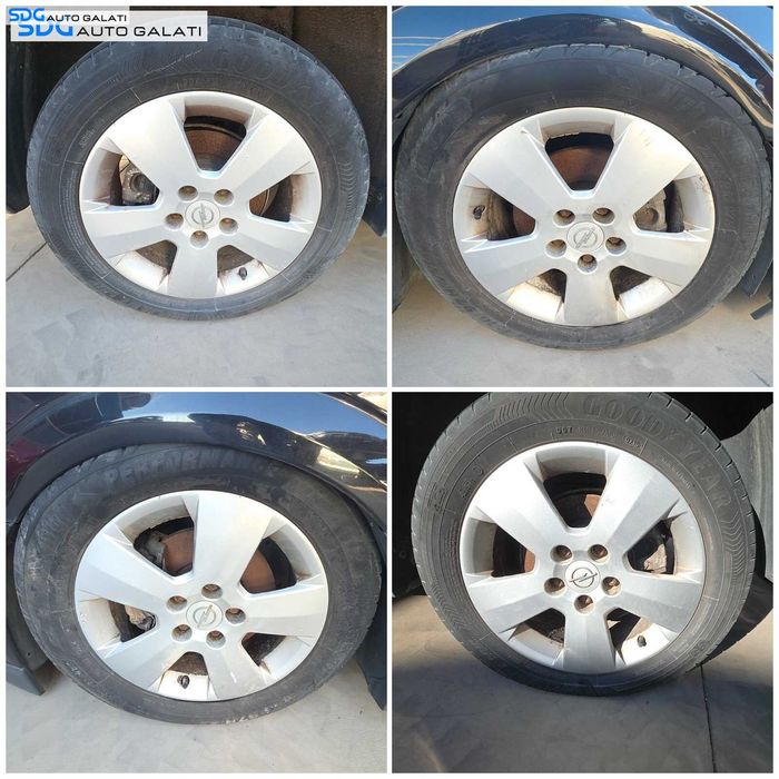 Set 4 Jante Janta Roata Roti Aluminiu 215 55 16 R16 Opel Omega B 1994 - 2003 PCD 5x110 CB 65.1 [Q8752]