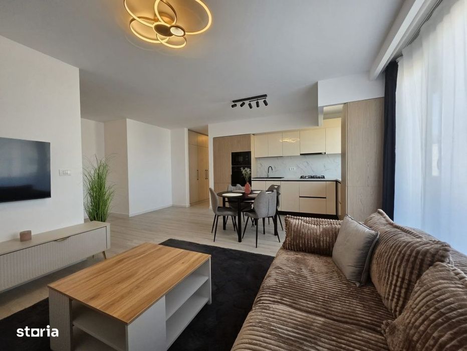 2 camere lux, bloc nou 2026, terasa, centrala proprie – metrou