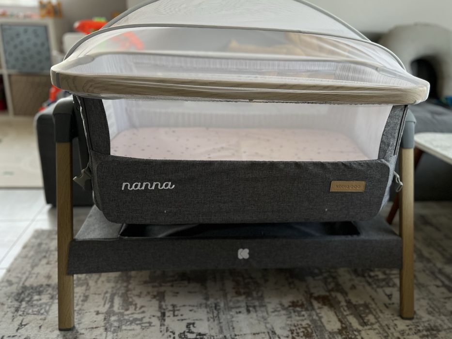 Бебешка кошара KikkaBoo - Nanna + допълнителен матрак