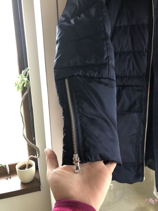 Geaca  Max Mara blana naturala